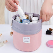 Laden Sie das Bild in den Galerie-Viewer, Barrel-Shaped Makeup Travel Bag
