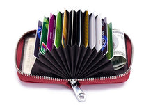 Laden Sie das Bild in den Galerie-Viewer, Women&#39;s Genuine Leather Credit Card Holder