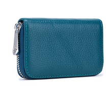 Laden Sie das Bild in den Galerie-Viewer, Women&#39;s Genuine Leather Credit Card Holder