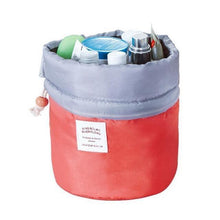 Laden Sie das Bild in den Galerie-Viewer, Barrel-Shaped Makeup Travel Bag