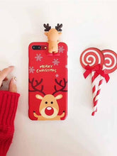 Laden Sie das Bild in den Galerie-Viewer, Christmas Snowman Elk Iphone Case - Snow Man - Iphone 6 to X