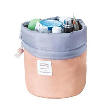 Laden Sie das Bild in den Galerie-Viewer, Barrel-Shaped Makeup Travel Bag
