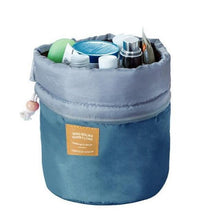 Laden Sie das Bild in den Galerie-Viewer, Barrel-Shaped Makeup Travel Bag