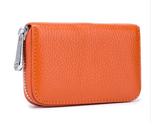 Laden Sie das Bild in den Galerie-Viewer, Women&#39;s Genuine Leather Credit Card Holder