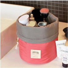 Laden Sie das Bild in den Galerie-Viewer, Barrel-Shaped Makeup Travel Bag