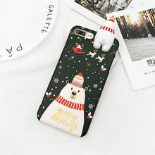 Laden Sie das Bild in den Galerie-Viewer, Christmas Snowman Elk Iphone Case - Snow Man - Iphone 6 to X