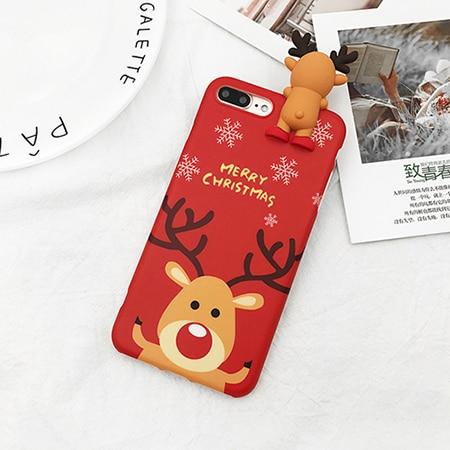 Christmas Snowman Elk Iphone Case - Snow Man - Iphone 6 to X