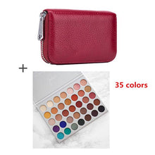 Laden Sie das Bild in den Galerie-Viewer, Women&#39;s Genuine Leather Credit Card Holder