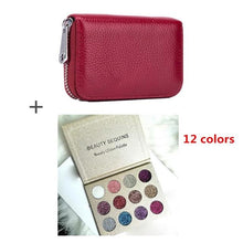 Laden Sie das Bild in den Galerie-Viewer, Women&#39;s Genuine Leather Credit Card Holder