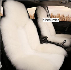 10 Colors fluffy car seats