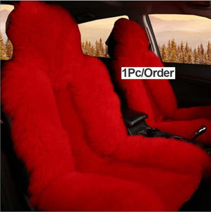 10 Colors fluffy car seats