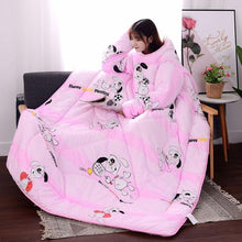 Laden Sie das Bild in den Galerie-Viewer, Winter Lazy Quilt with Sleeves